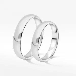 Klasyczne obrączki 4.5mm półokrągłe Filipowicz