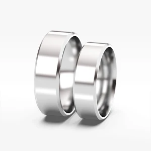 Klasyczne obrączki 6.5mm fazowane Filipowicz