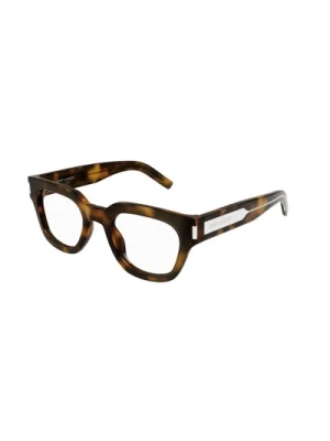 Klasyczne Okulary Havana Saint Laurent