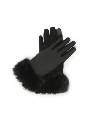Klasyczne rękawiczki damskie z ociepleniem Kazar