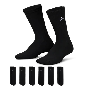 Klasyczne skarpety dla dużych dzieci Jordan Everyday Essentials (3 pary) - Czerń