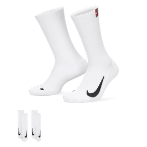 Klasyczne skarpety do tenisa NikeCourt Multiplier Cushioned (2 pary) - Biel