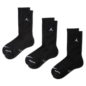 Klasyczne skarpety Jordan Everyday (3 pary) - Czerń