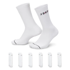 Klasyczne skarpety Jordan Everyday (6 par) - Biel