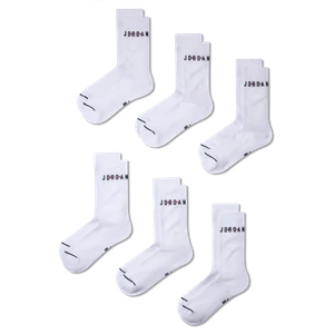 Klasyczne skarpety Jordan Everyday (6 par) - Biel
