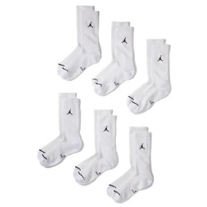 Klasyczne skarpety Jordan Everyday Elevated (6 par) - Biel