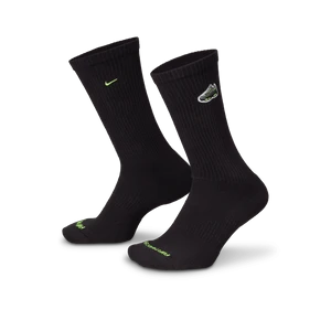 Klasyczne skarpety Nike Everyday Cushioned (1 para) - Czerń