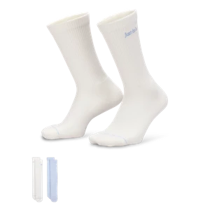 Klasyczne skarpety Nike Everyday Elevated (2 pary) - Biel