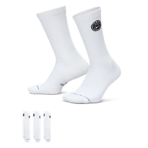 Klasyczne skarpety Nike Everyday Elevated (3 pary) - Biel