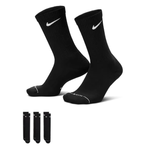 Klasyczne skarpety Nike Everyday Elevated (3 pary) - Czerń