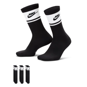 Klasyczne skarpety Nike Everyday Elevated (3 pary) - Czerń