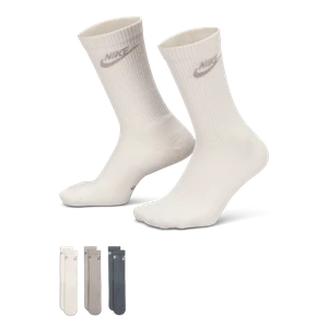 Klasyczne skarpety Nike Everyday Elevated (3 pary) - Wielokolorowe