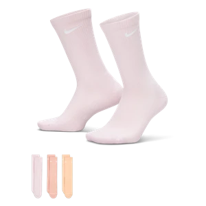 Klasyczne skarpety Nike Everyday Elevated (3 pary) - Wielokolorowe