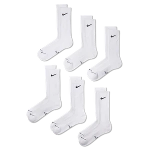 Klasyczne skarpety Nike Everyday Elevated (6 par) - Wielokolorowe