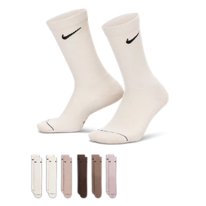 Klasyczne skarpety Nike Everyday Elevated (6 par) - Wielokolorowe