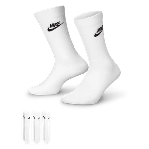 Klasyczne skarpety Nike Everyday Essential (3 pary) - Biel