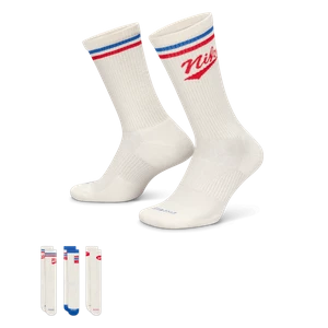 Klasyczne skarpety Nike Everyday Plus (3 pary) - Wielokolorowe