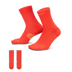 Klasyczne skarpety Nike Running Midweight (1 para) - Czerwony