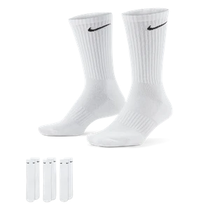 Klasyczne skarpety treningowe Nike Everyday Cushioned (3 pary) - Biel