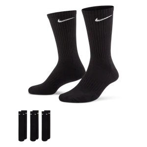 Klasyczne skarpety treningowe Nike Everyday Cushioned (3 pary) - Czerń