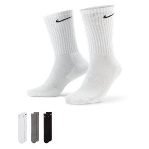 Klasyczne skarpety treningowe Nike Everyday Cushioned (3 pary) - Wielokolorowe
