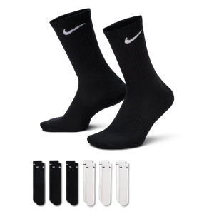 Klasyczne skarpety treningowe Nike Everyday Cushioned (6 par) - Wielokolorowe