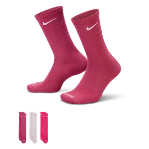 Klasyczne skarpety treningowe Nike Everyday Plus Cushioned (3 pary) - Wielokolorowe