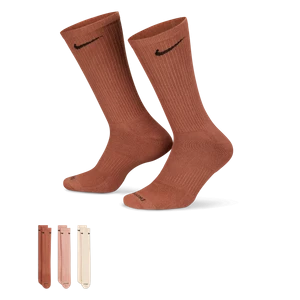 Klasyczne skarpety treningowe Nike Everyday Plus Cushioned (3 pary) - Wielokolorowe