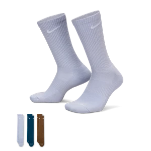Klasyczne skarpety treningowe Nike Everyday Plus Cushioned (3 pary) - Wielokolorowe