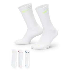 Klasyczne skarpety treningowe Nike Everyday Plus Cushioned (3 pary) - Wielokolorowe