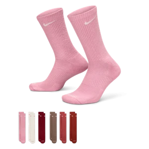 Klasyczne skarpety treningowe Nike Everyday Plus Cushioned (6 par) - Wielokolorowe