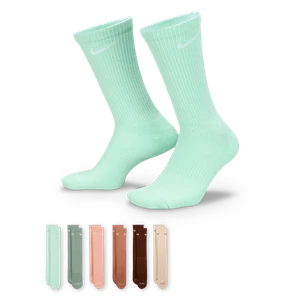 Klasyczne skarpety treningowe Nike Everyday Plus Cushioned (6 par) - Wielokolorowe