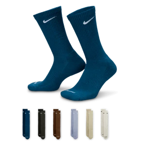 Klasyczne skarpety treningowe Nike Everyday Plus Cushioned (6 par) - Wielokolorowe