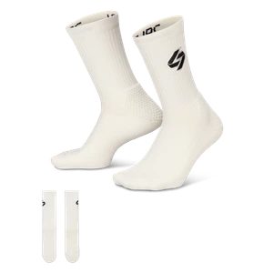 Klasyczne skarpety z amortyzacją Luka Elite - Biel Nike