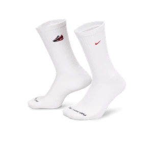 Klasyczne skarpety z amortyzacją Nike Air Max 90 Everyday Plus (1 para) - Biel