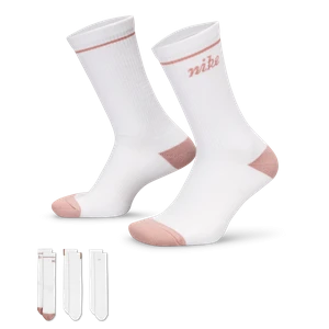 Klasyczne skarpety z amortyzacją Nike Everyday Plus (3 pary) - Wielokolorowe