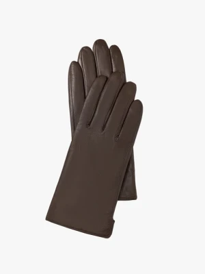 Klasyczne skórzane rękawiczki damskie Ryłko