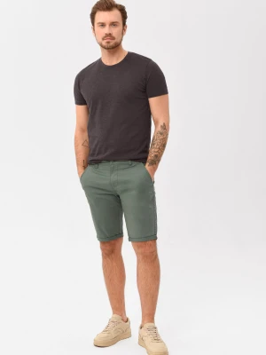 Klasyczne spodenki męskie, Regular Fit, P-LUIZ Volcano