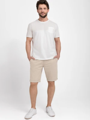 Klasyczne spodenki męskie, Regular Fit, P-LUIZ Volcano