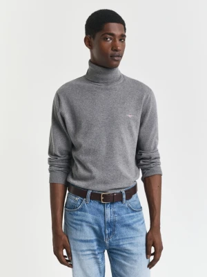 Klasyczny Bawełniany Sweter Z Golfem GANT