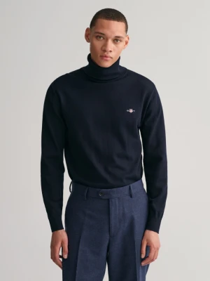 Klasyczny Bawełniany Sweter Z Golfem GANT