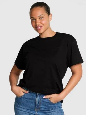 Klasyczny bawełniany T-shirt Campus Victoria's Secret