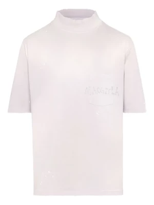 Klasyczny Biały T-shirt Maison Margiela