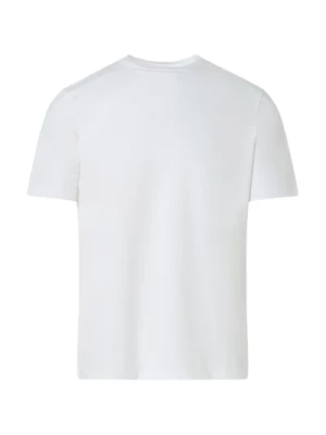 Klasyczny Biały T-shirt Męski Fusalp