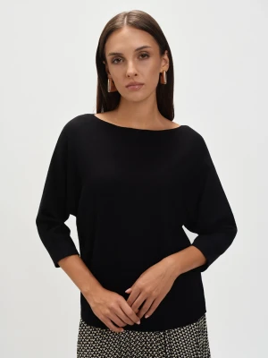 Klasyczny czarny sweter Top Secret