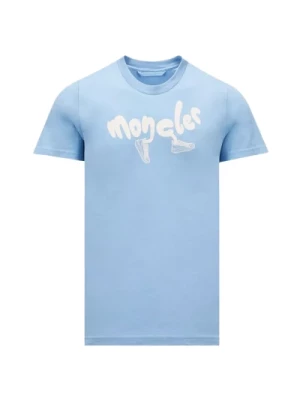 Klasyczny męski T-shirt Moncler Moncler