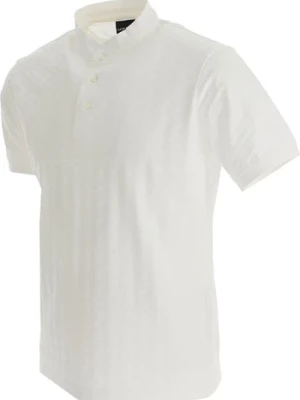 Klasyczny Męski T-Shirt z Logo Orła Emporio Armani