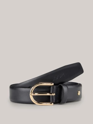 Klasyczny pasek skórzany w ciemnoniebieskim kolorze Joop