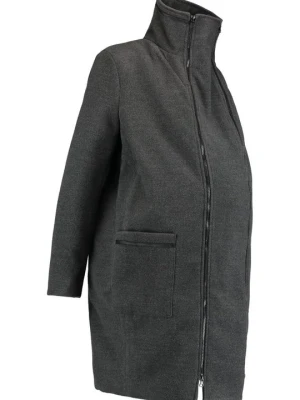 Klasyczny płaszcz 9Fashion antracytowy