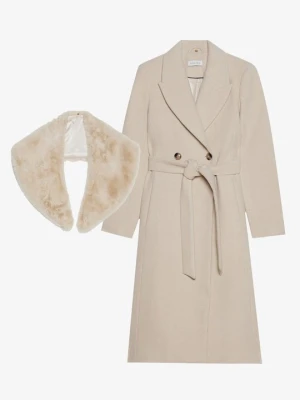 Klasyczny płaszcz Anna Field By Zalando beżowy
